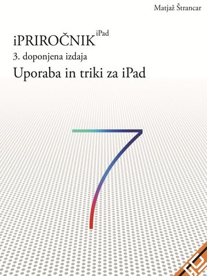 cover image of Ipriročnik iPad